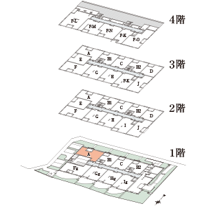 A type フロア概念図