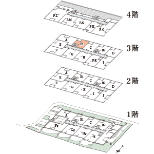 B1 type フロア概念図