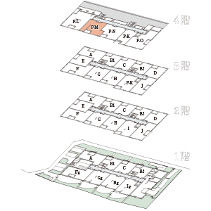 P-M type フロア概念図
