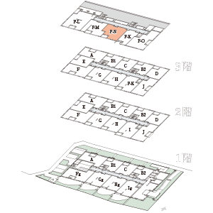 P-N type フロア概念図
