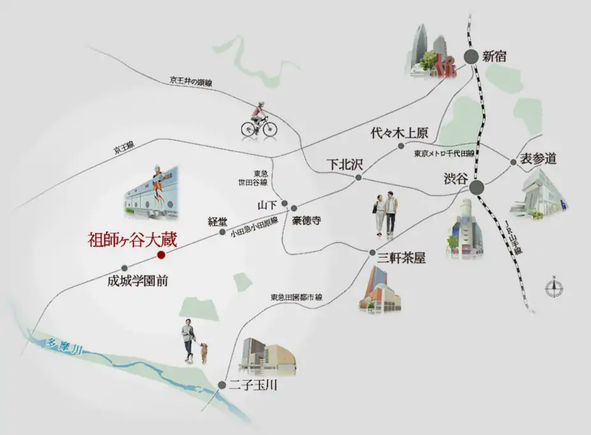 エリア概念図