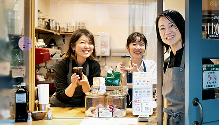 お店のスタッフ