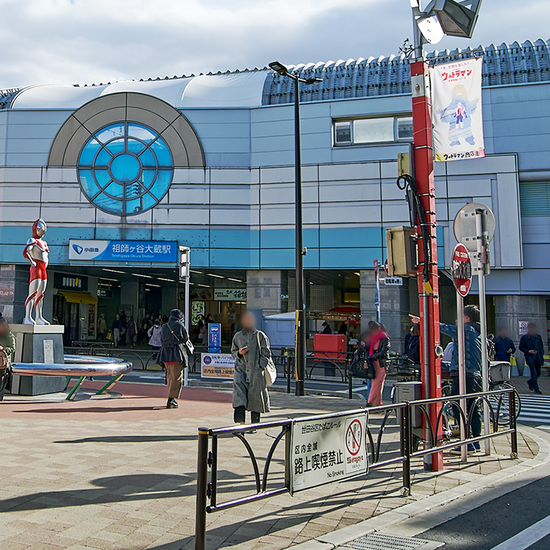 祖師谷商店街振興組合理事長　石川 征男さん 撮影写真