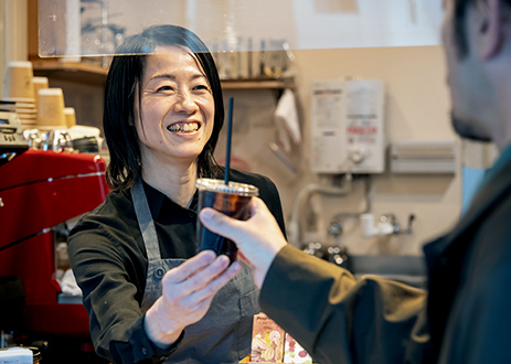 LOWKEYTONE COFFEE STAND (約460m／徒歩6分) 広木 裕美子 さん 撮影写真