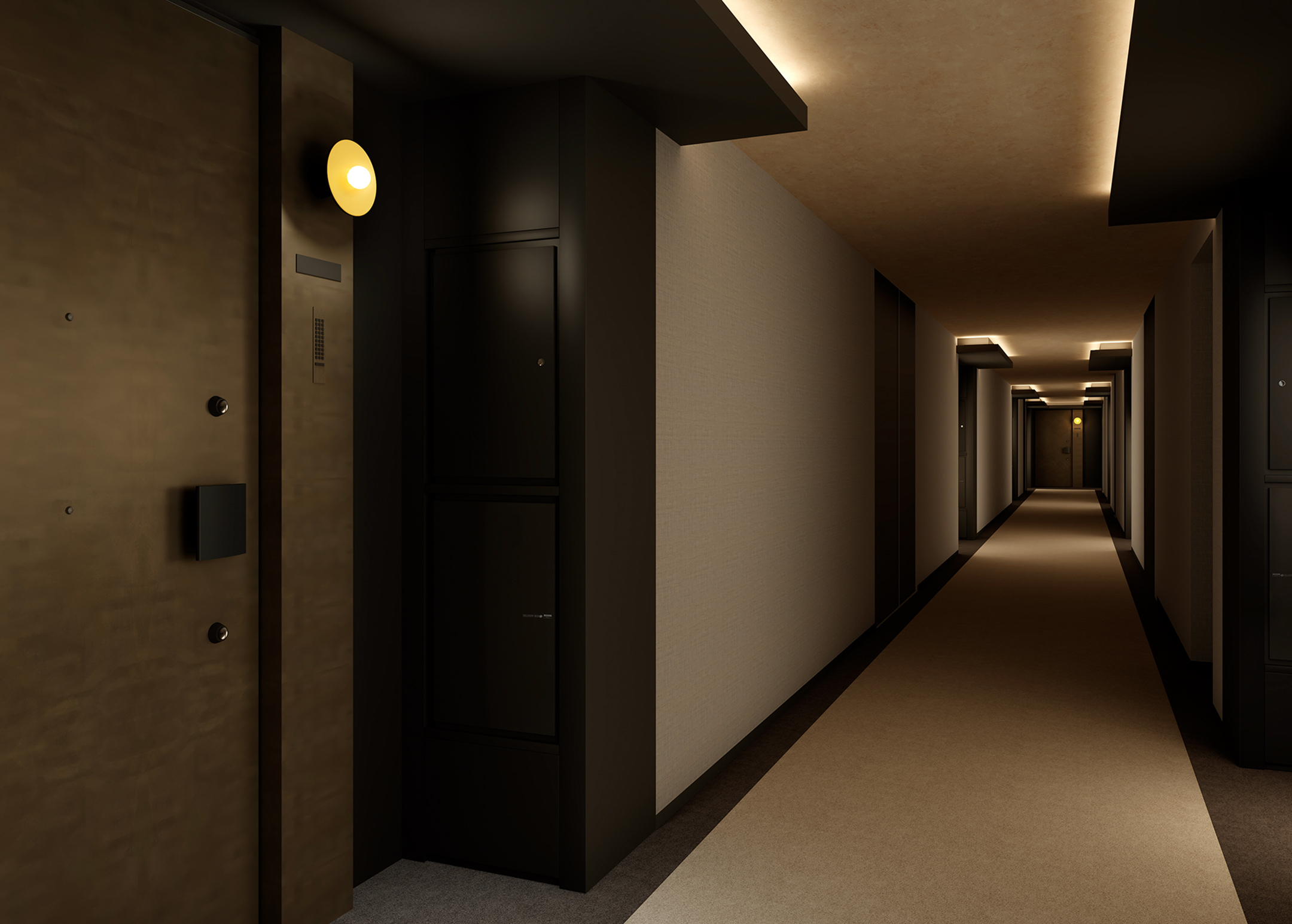 内廊下完成予想CG