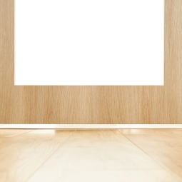 扉の下には隙間 写真