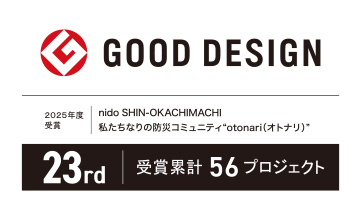 GOOD DESIGN 2025年度受賞 23rd 受賞累計56プロジェクト