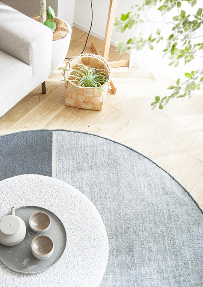 イニシアラウンジ三田／2LDKコンセプトルームリビング写真（2024年5月撮影）