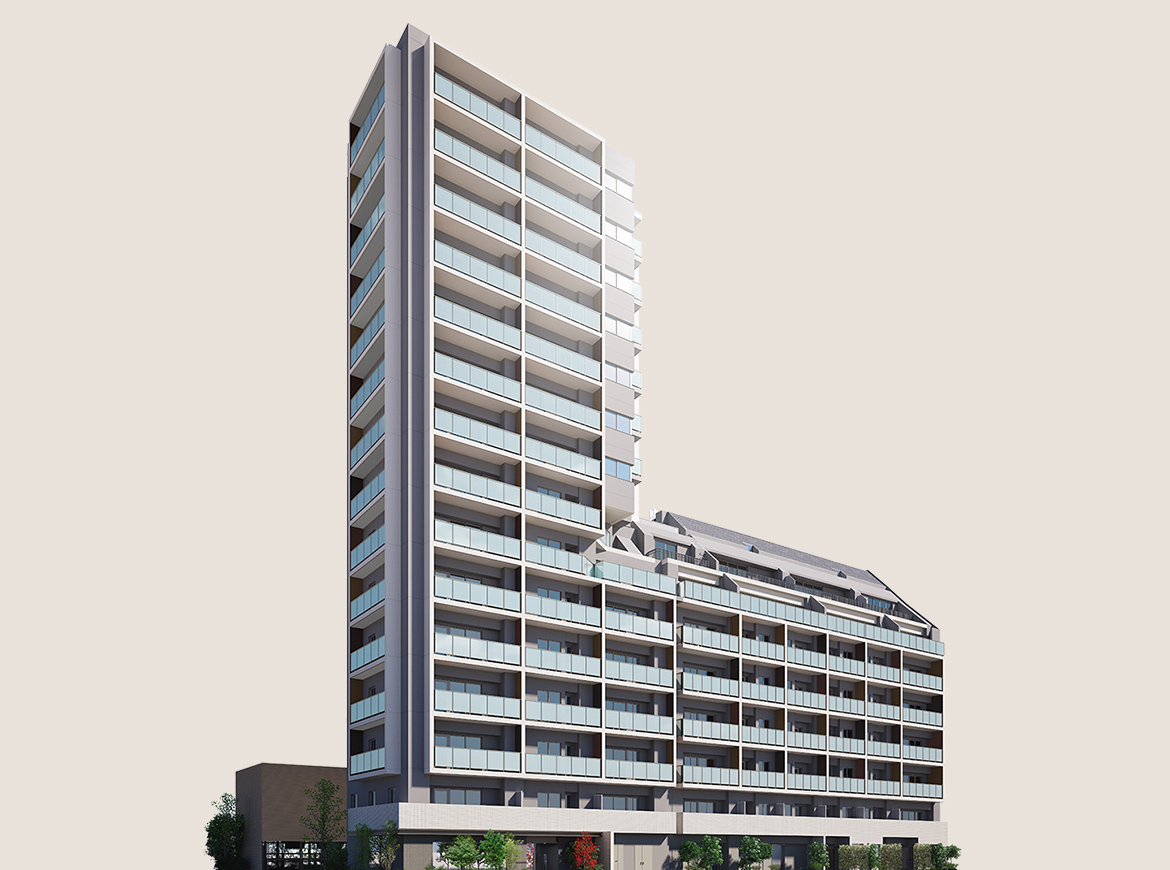 外観完成予想図