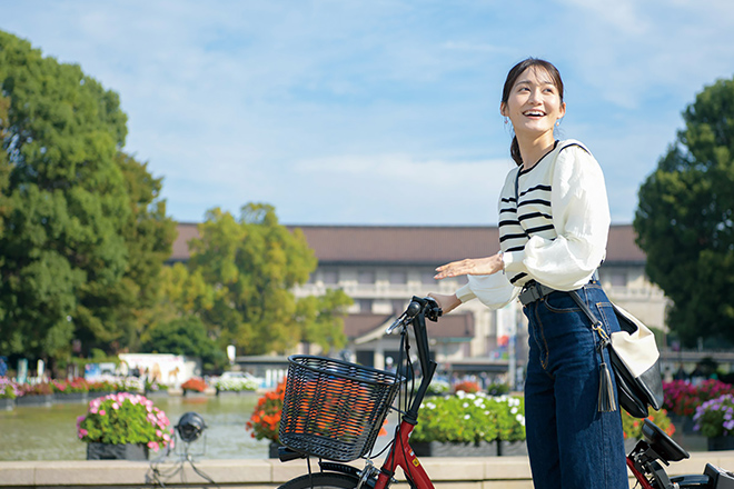 上野恩賜公園（約3200m・自転車17分）
