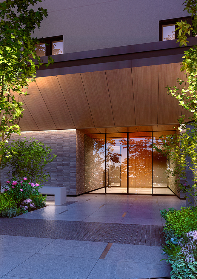 エントランス外観予想CG