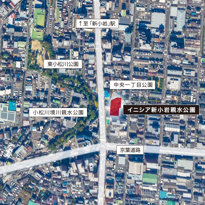 航空写真（2023年10月撮影）