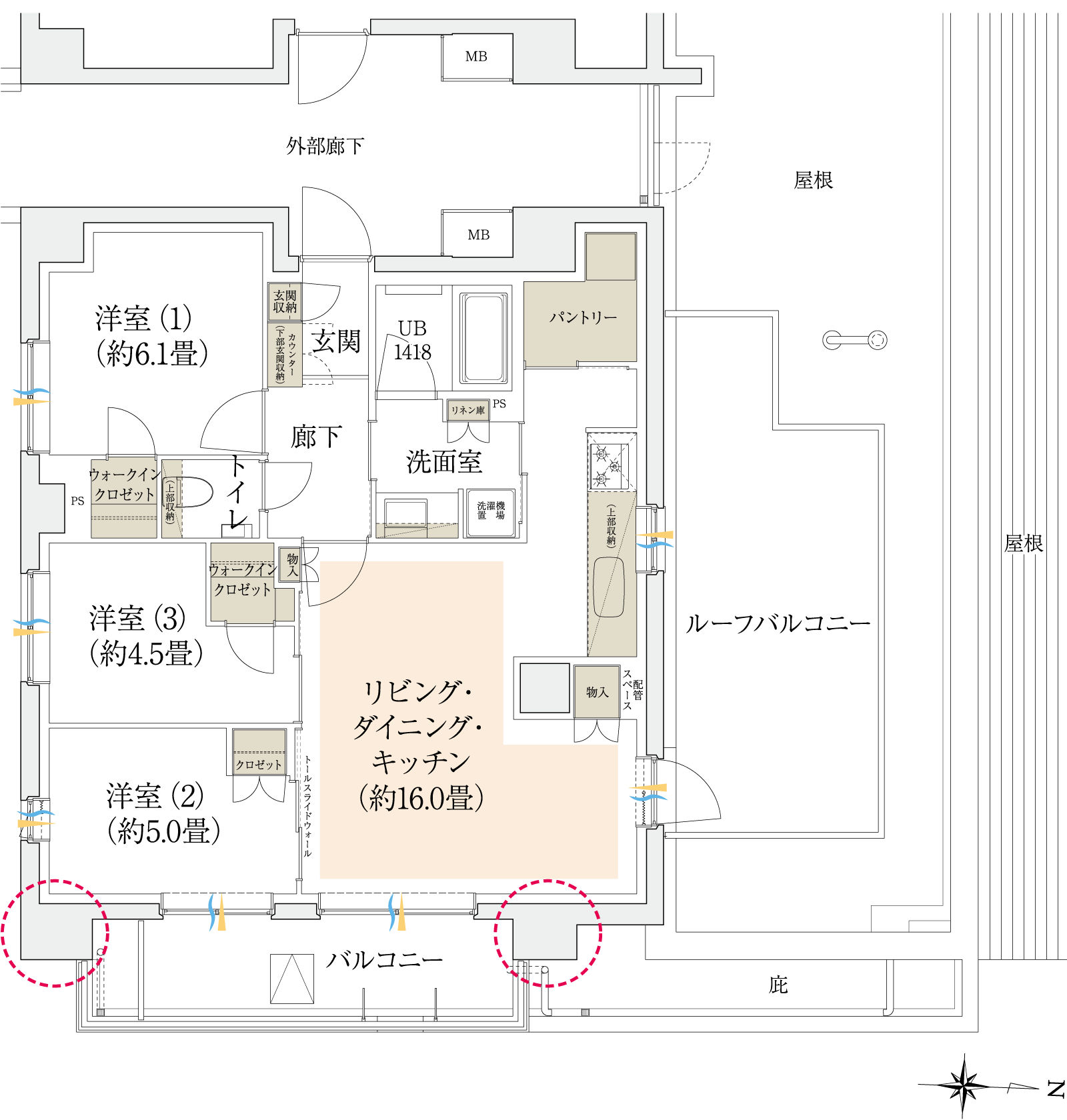 Mr type 間取り図