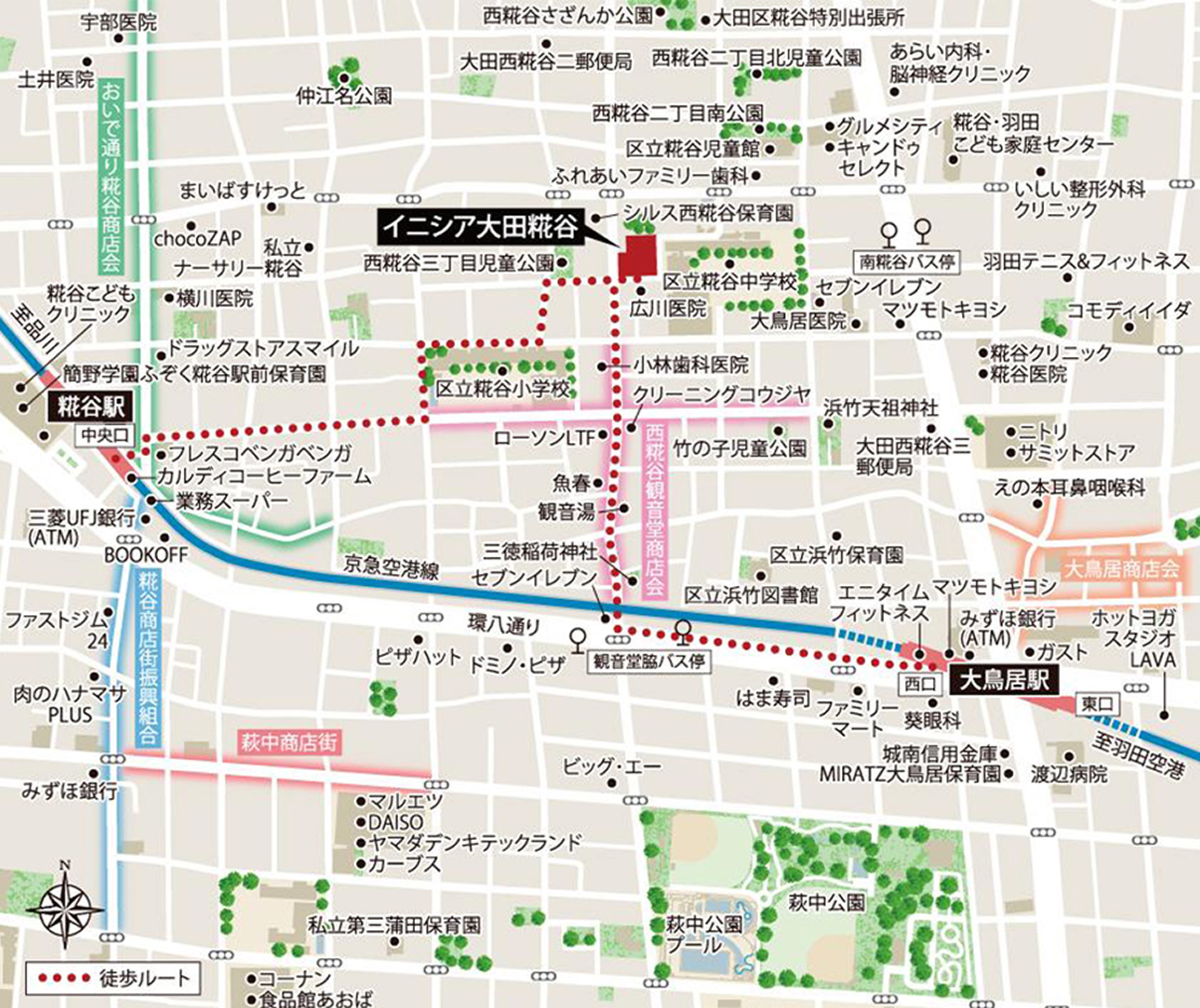 周辺お買い物マップ