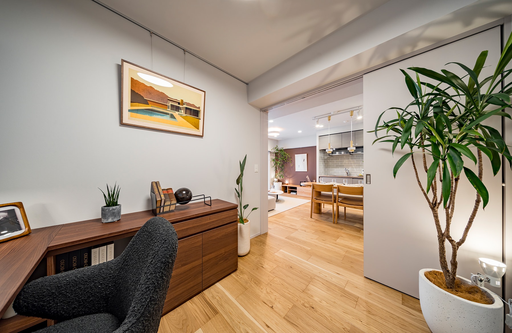 洋室（2）・リビング・ダイニング・キッチン