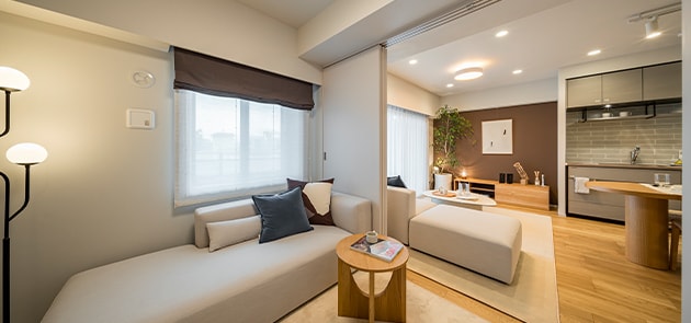 洋室（1）・リビング・ダイニング・キッチン