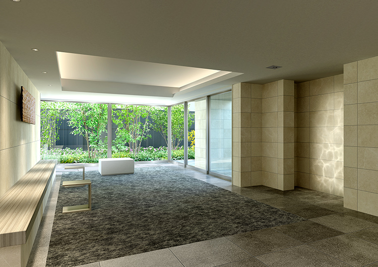 ラウンジ完成予想CG