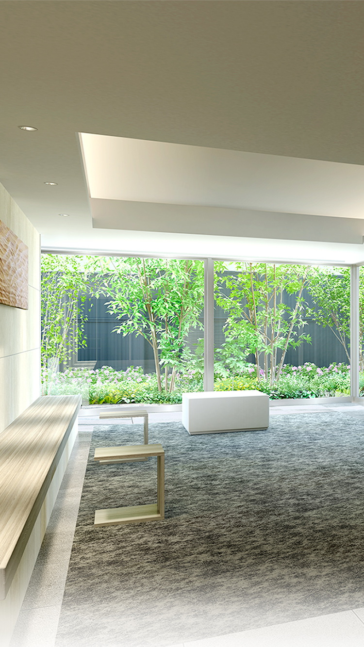 Aタイプ リビング・ダイニング・キッチン・洋室（1）完成予想CG