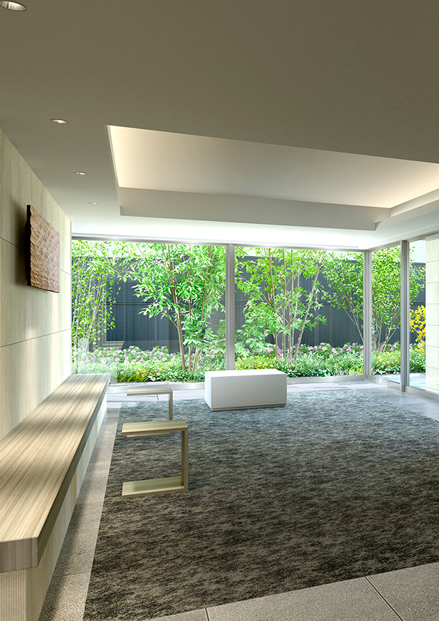 ラウンジ完成予想CG