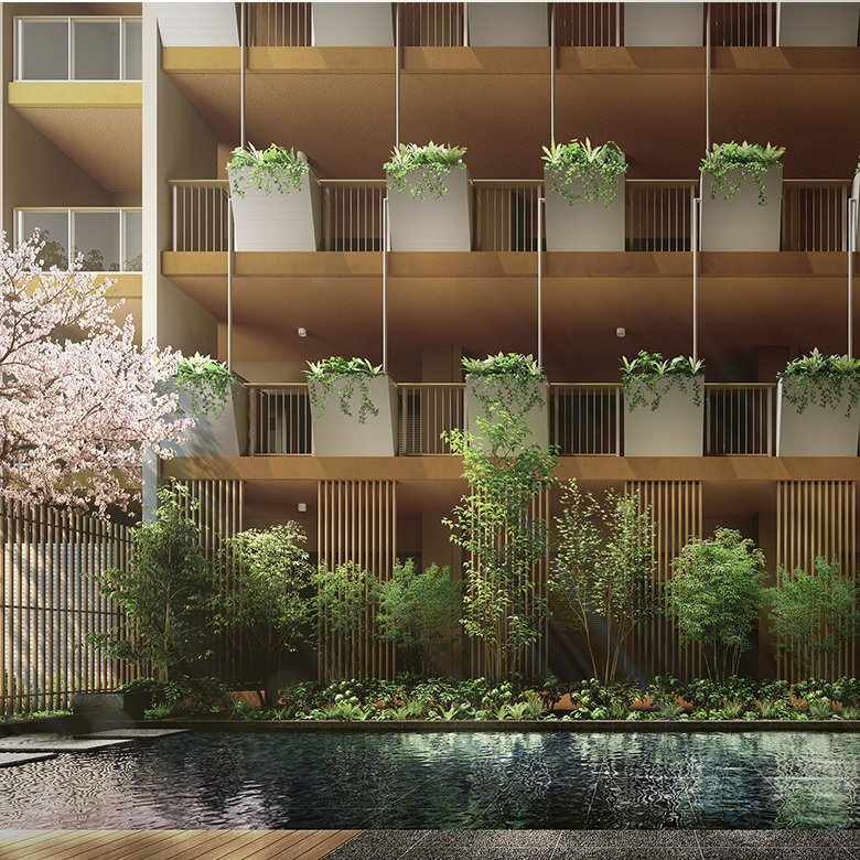 水盤完成予想CG