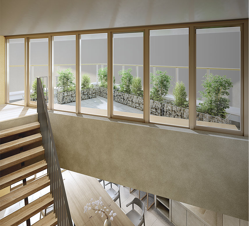 ラウンジ完成予想CG