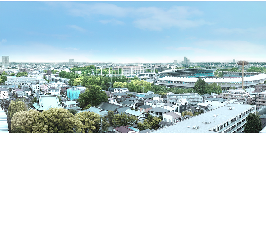 ラウンジ完成予想CG:眺望