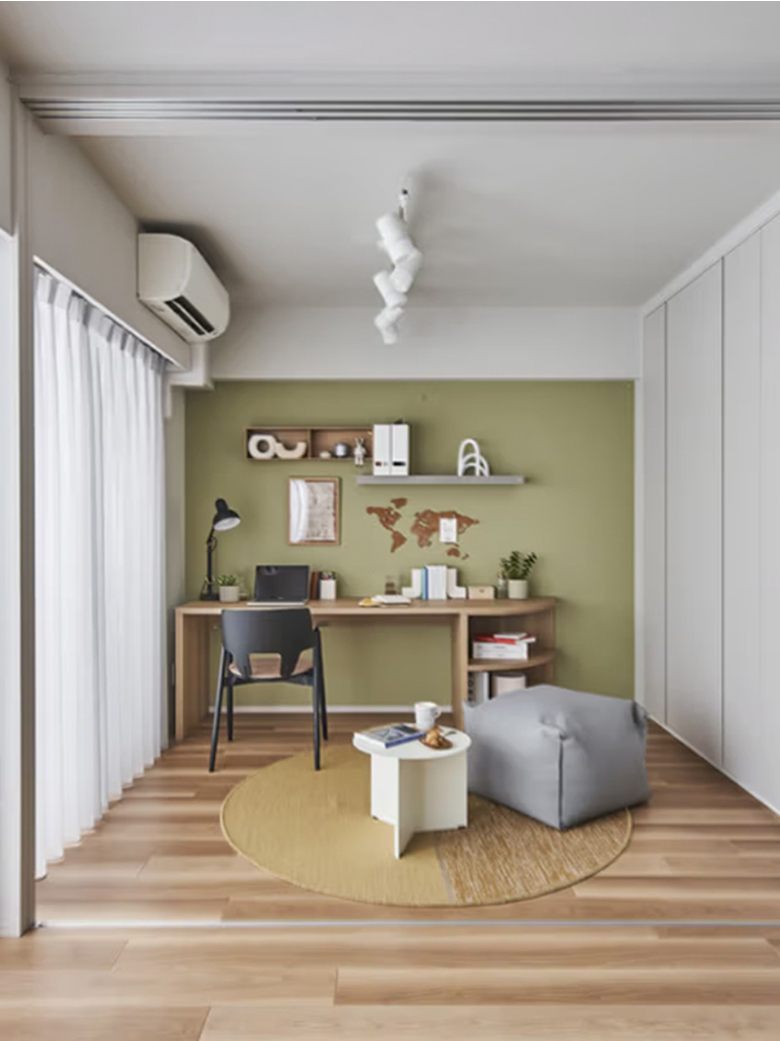 コスモスイニシア和光ギャラリー／リビング・ダイニング、洋室(2) 写真（2023年3月撮影）