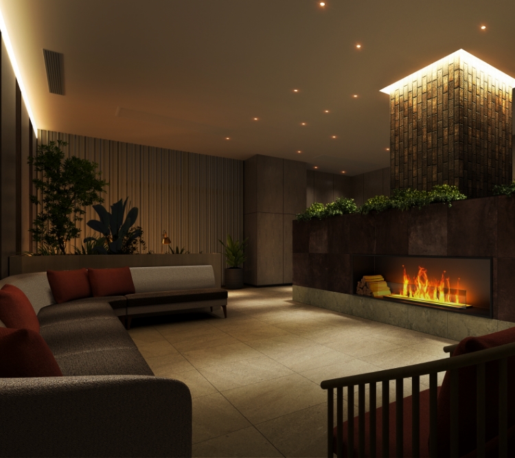 ラウンジ完成予想CG