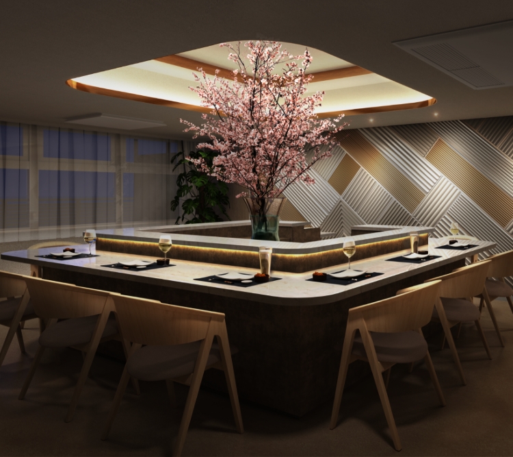 ダイニングラウンジ完成予想CG