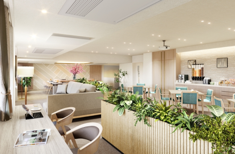 リビングラウンジ完成予想CG