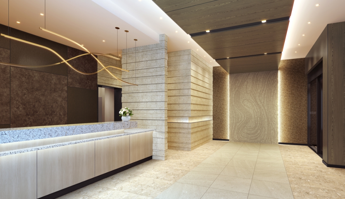 コンシェルジュカウンター完成予想CG