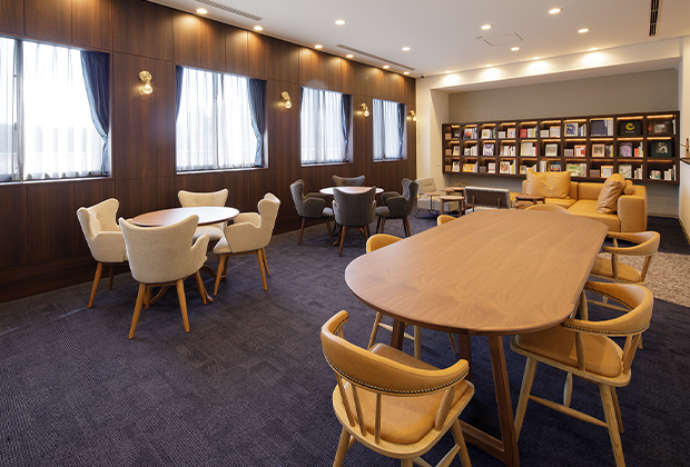 クラブラウンジ（2024年8月撮影）