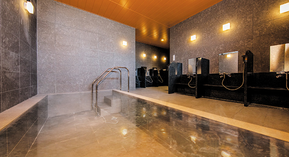 大浴場（女湯）（2024年7月撮影）