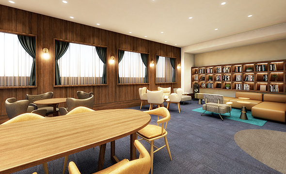 クラブラウンジ（完成予想図）