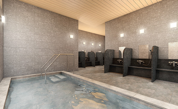 大浴場（女湯）（完成予想図）