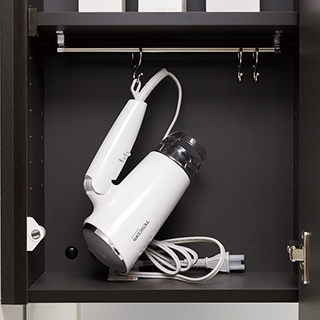 ドライヤー収納 参考写真