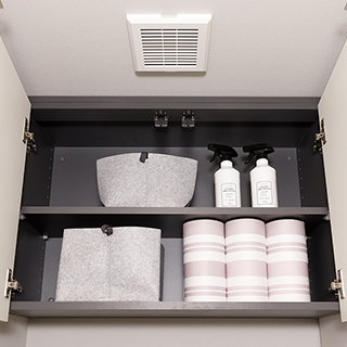 トイレ上部収納 参考写真