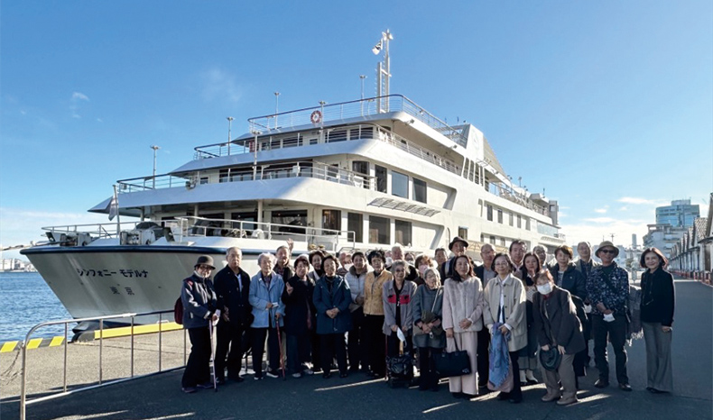 グランコスモ武蔵浦和 東京湾クルーズバス旅（2023年11月撮影）