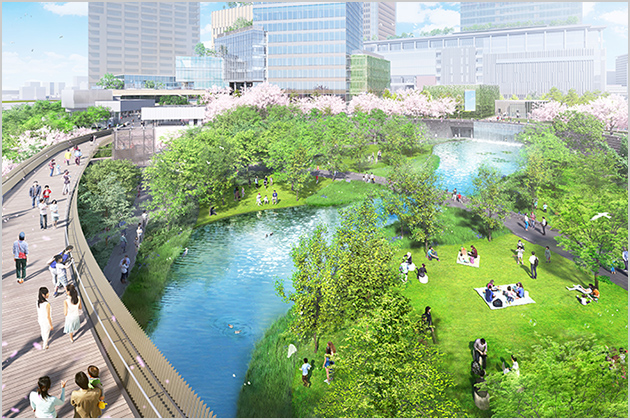 グラングリーン完成予想図