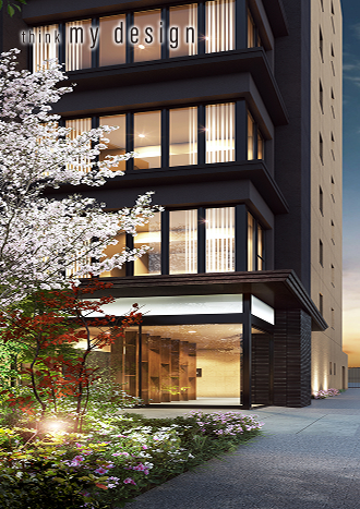 エントランスアプローチイメージCG