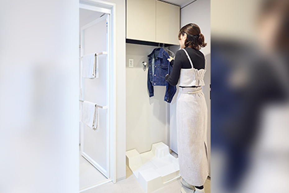 Cタイプモデルルーム/洗面室（2025年11月撮影）