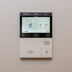 録画機能付きカラーTVモニターインターホン