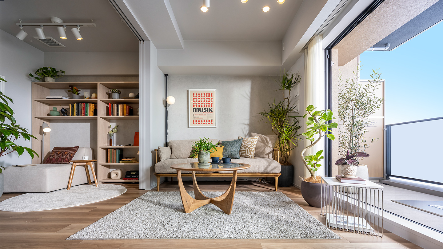 Ctypeモデルルーム　リビング・洋室（3）