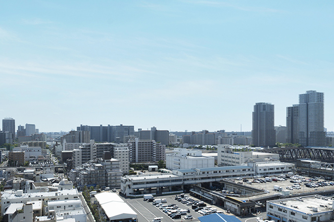 Bright wing12階B-Ctypeからの眺望（2025年6月撮影）※将来に渡っての眺望を保証するものではありません。