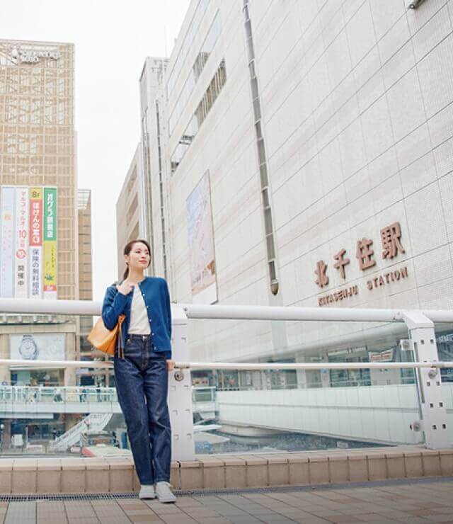 「北千住」駅（仲町口）（B約1,170ｍ・徒歩15分）