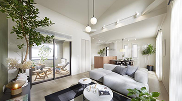 リビング・ダイニング・キッチン完成予想※4号棟