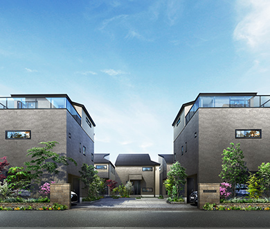 街並み完成予想CG