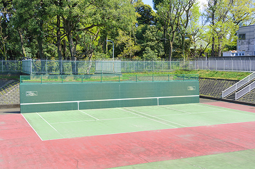 区営壁打ちテニス image photo