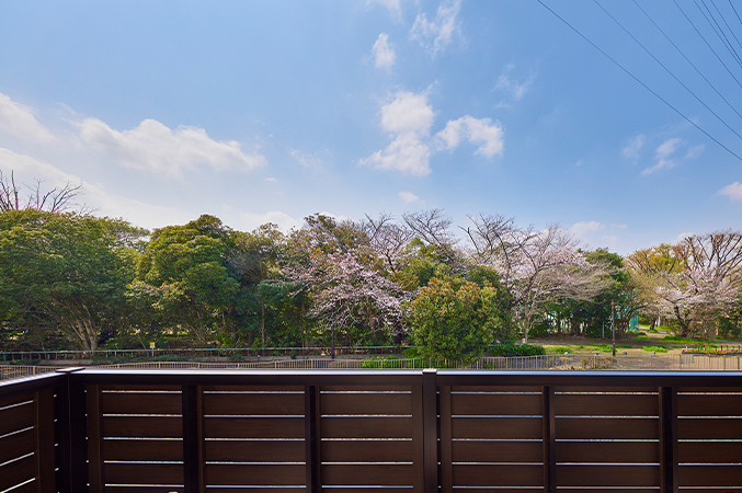 和田堀公園（約40m〜80m／徒歩1分）2026年3月撮影