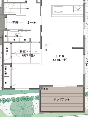 8 間取り図